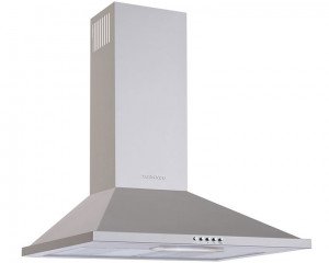 Tornado Kitchen Cooker Hood Stainless 90cm With Push button HO90PS-1