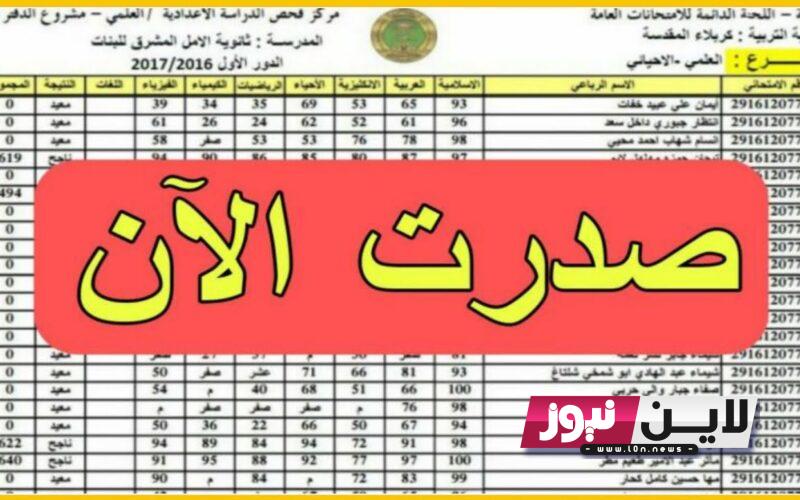 طلعت بـ(بغداد، نينوى، ذي قار، النجف، الأنبار، البصرة) فرحة النجاح تُزهر! نتائج السادس الابتدائي 2024 - الدور الأول