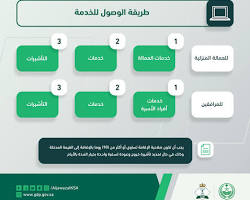 صورة خدمة طلب تمديد تأشيرة الخروج والعودة