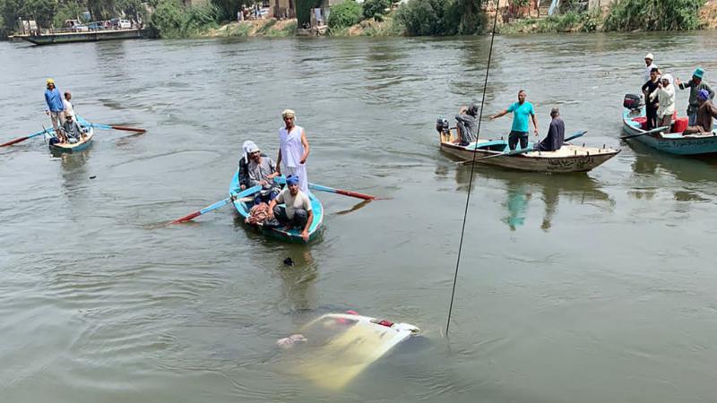 اسماء المتوفيين والمصابين فى حادث غرق مركب البنات بالجيزة اليوم واسماء الناجيات من الغرق في النيل